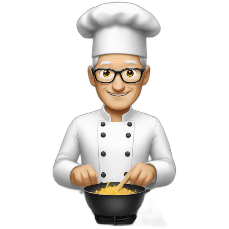 tim cook cooking emoji