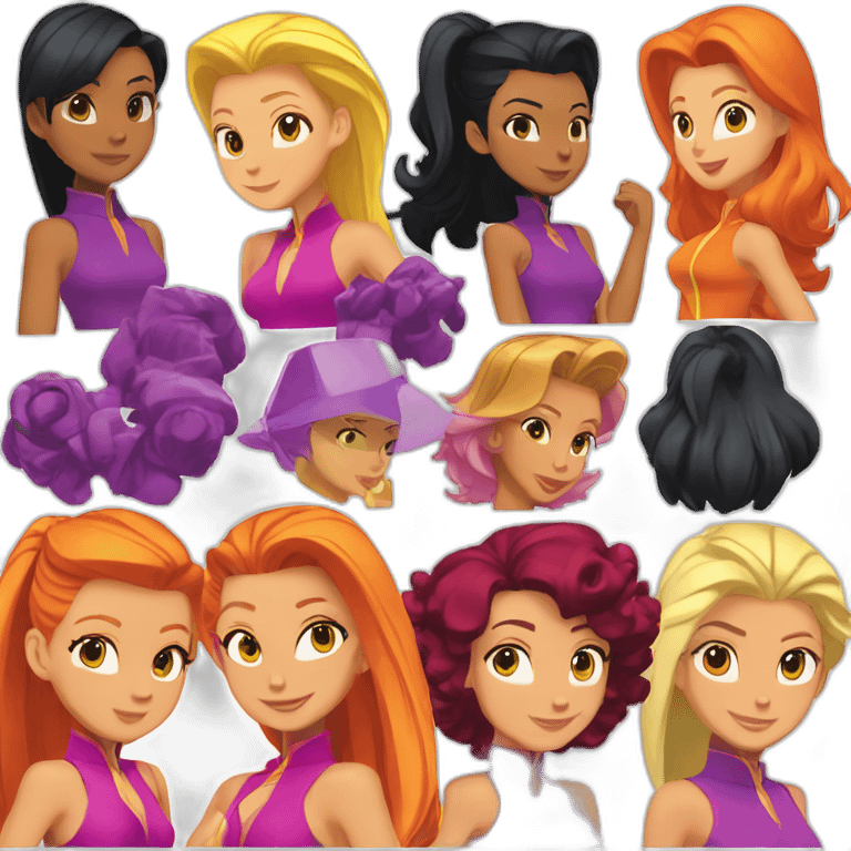 Totally spies emoji