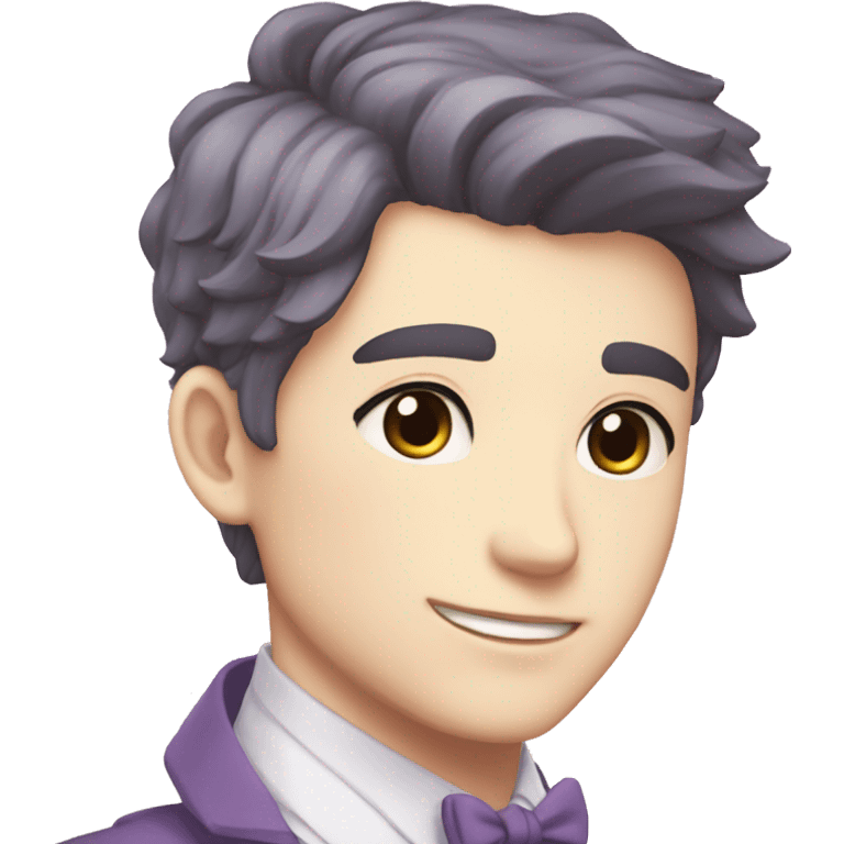 Cute Gorgeous Attractive Anime Pastel Gentleman emoji