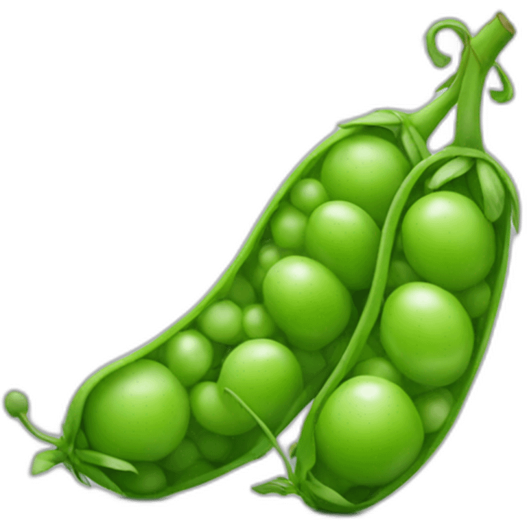 single pea emoji