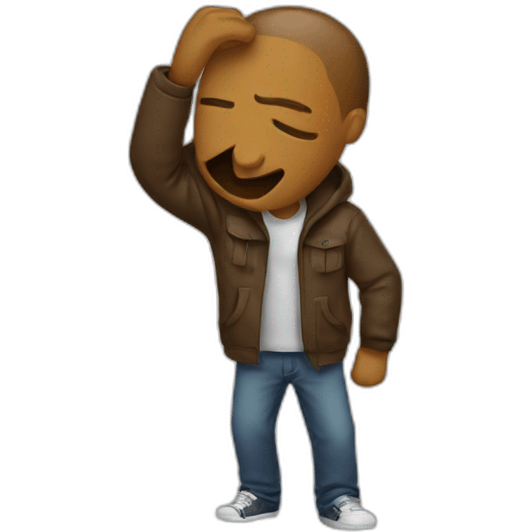 Men dab emoji