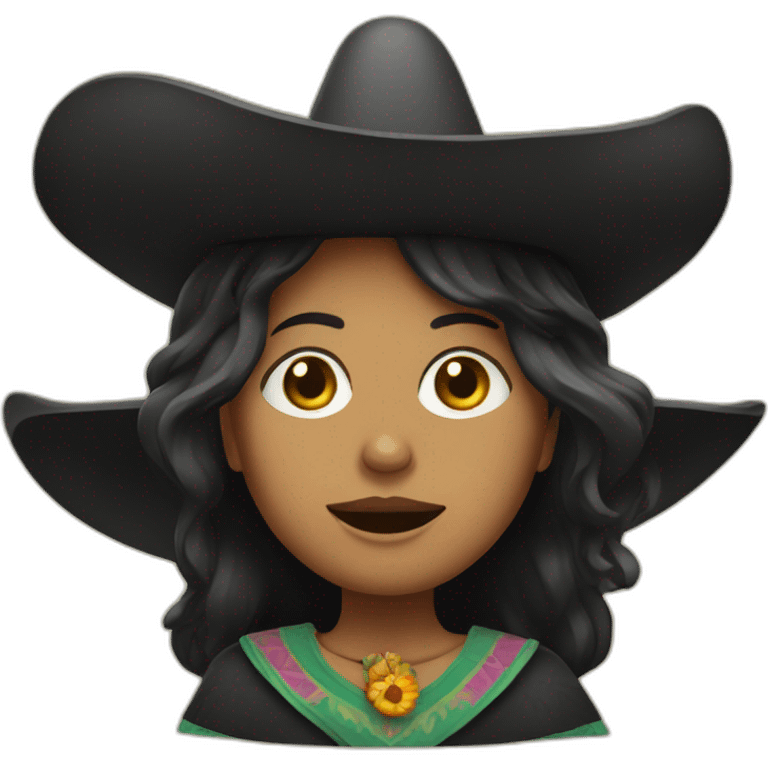 sombrero Bruja emoji