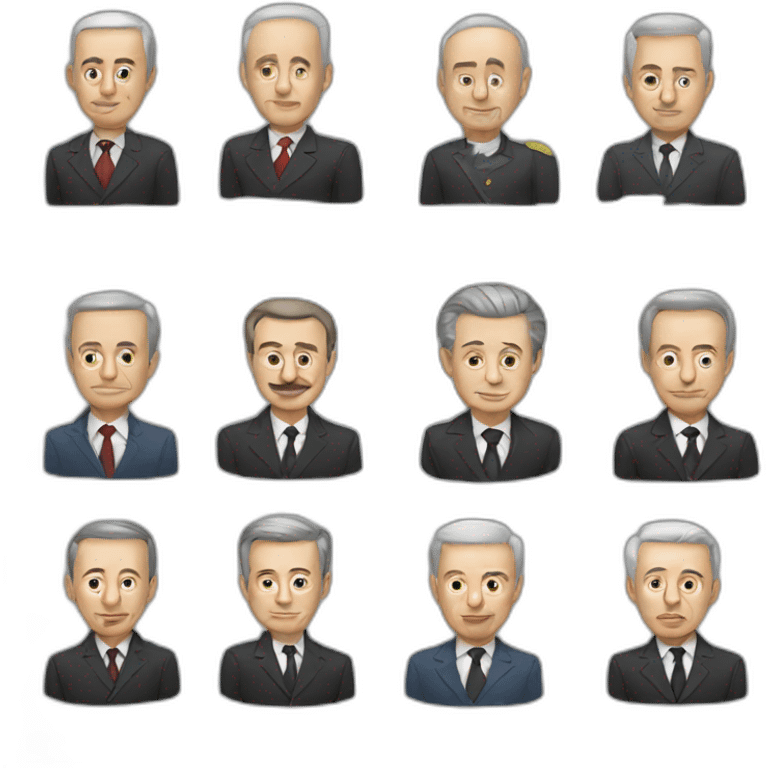 Ukrainian presidents all emoji