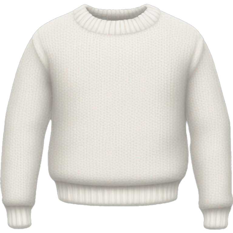 white sweater emoji