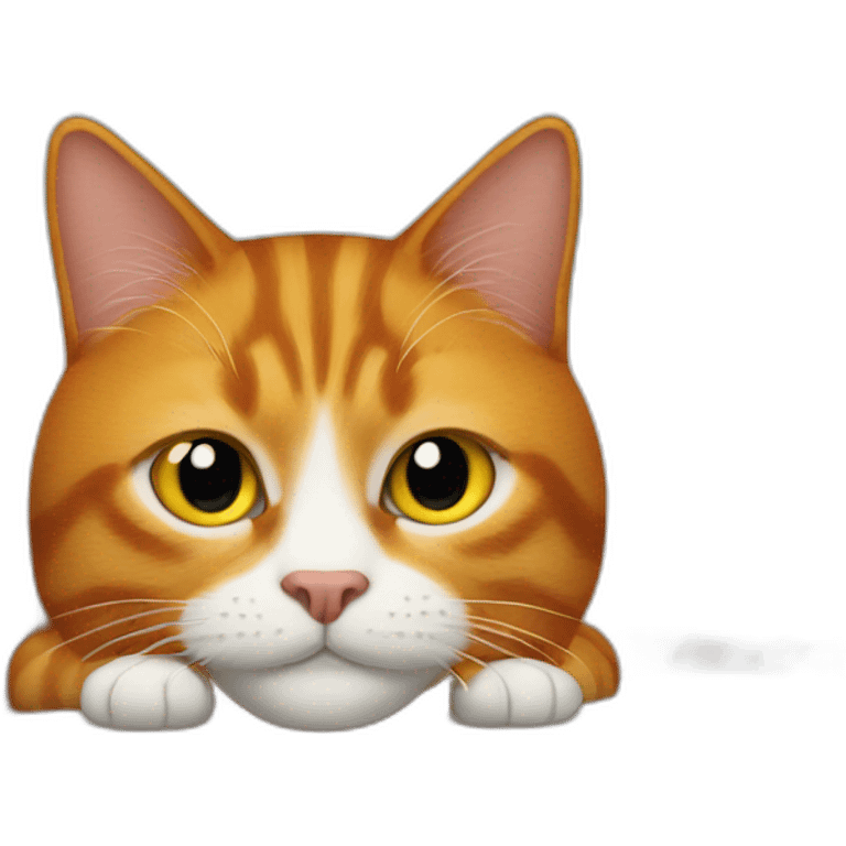 Ginger Cat on couch emoji