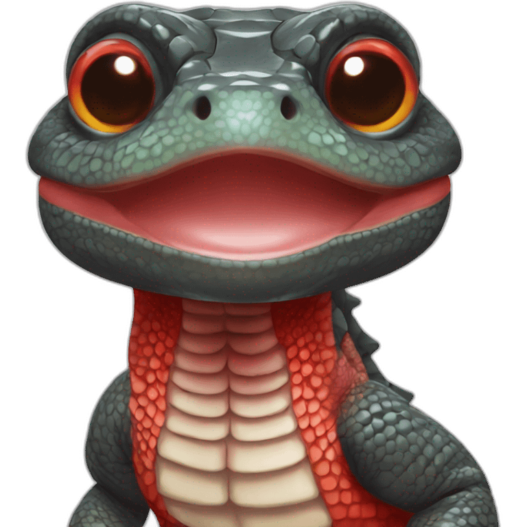 red tegu lizard emoji