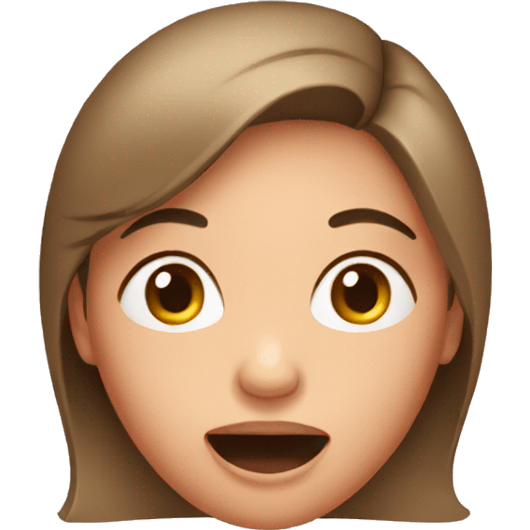 Surprised pregnant woman emoji