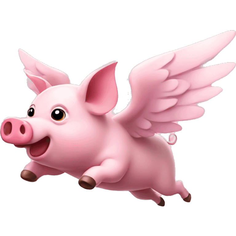 flying pig emoji