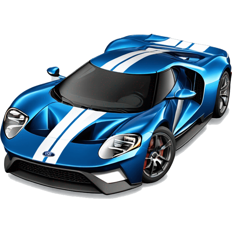 blue ford gt  emoji