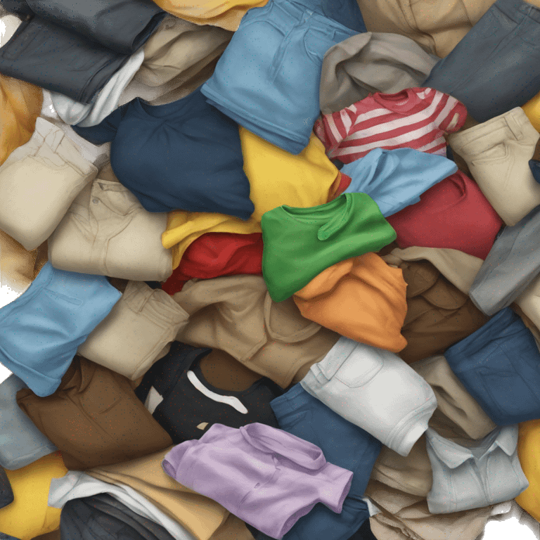 pile of clothes emoji