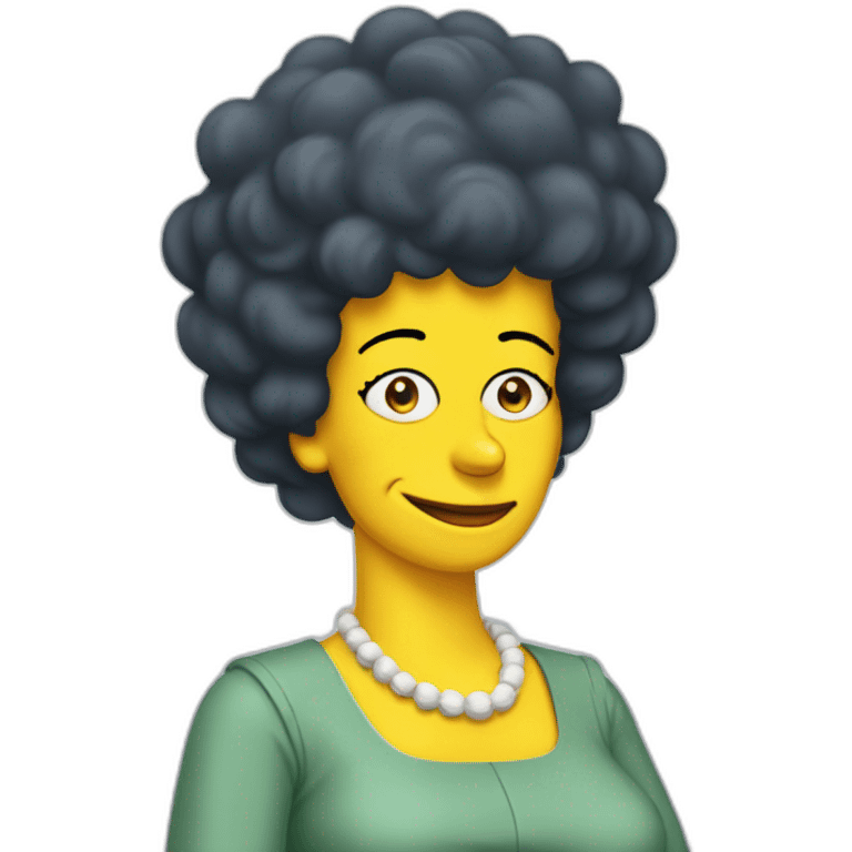 Marge Simpson emoji