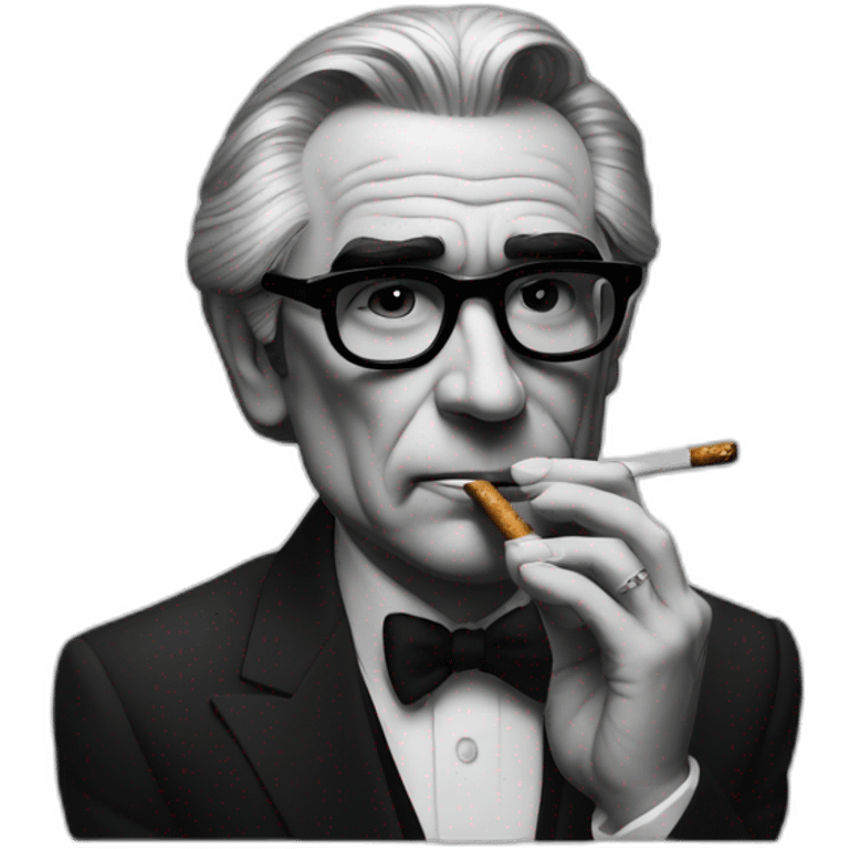 Martin Scorsese smoking a cigarette  emoji