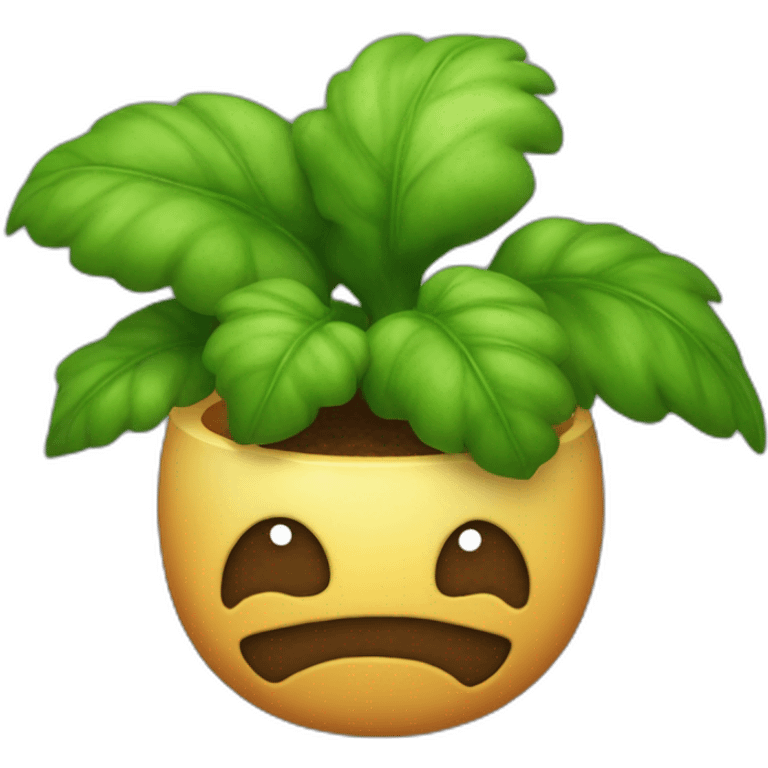 Une. Plante carnivore de Mario. emoji