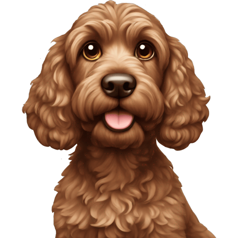  Brown Cockapoo emoji