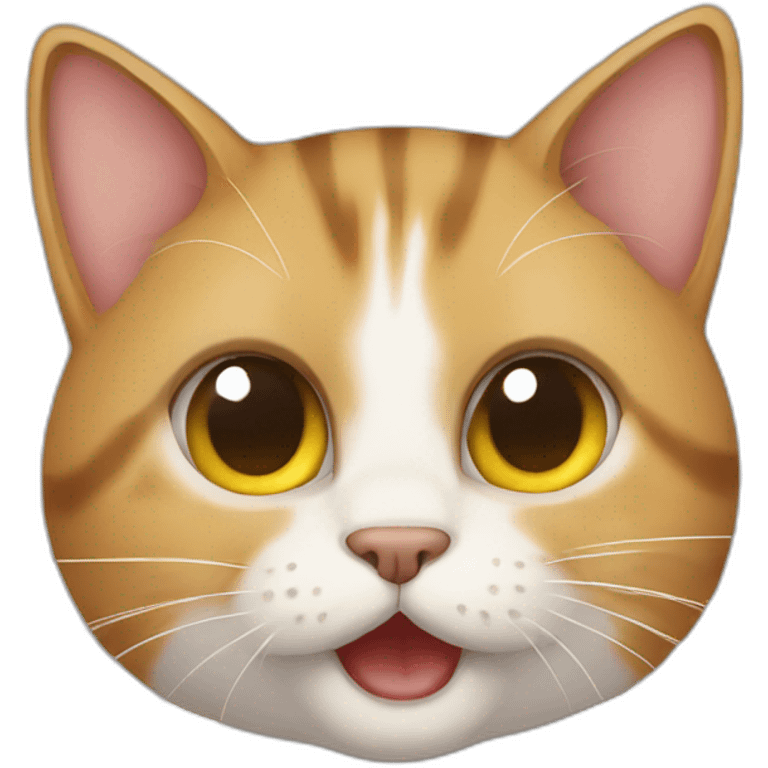 Cat say okay emoji