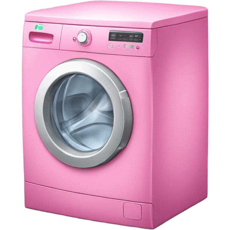 pink washing machine  emoji