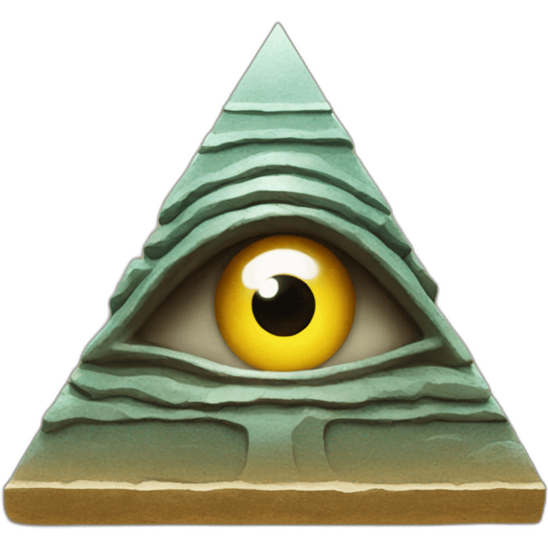 pyramid eye god emoji