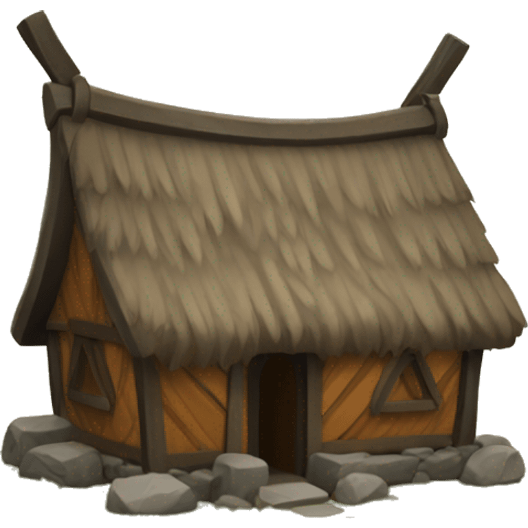 Viking house emoji