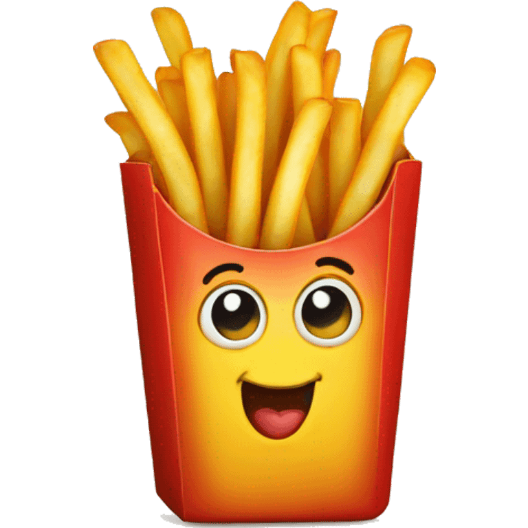 french fries emoji