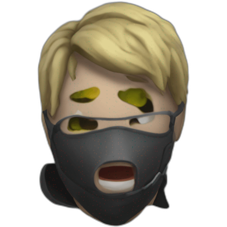 coronavirus as the DayZ game character emoji