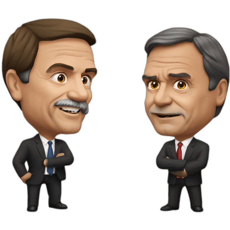 lula vs bolsonaro emoji