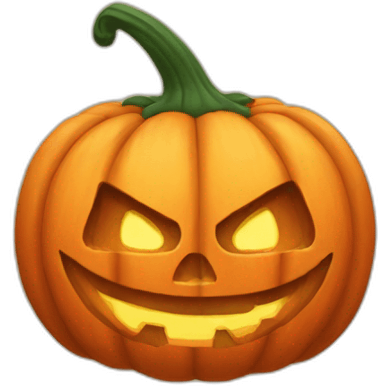 Jack o lantern emoji