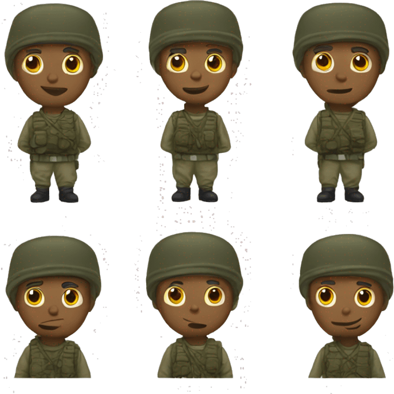 6 soldiers emoji