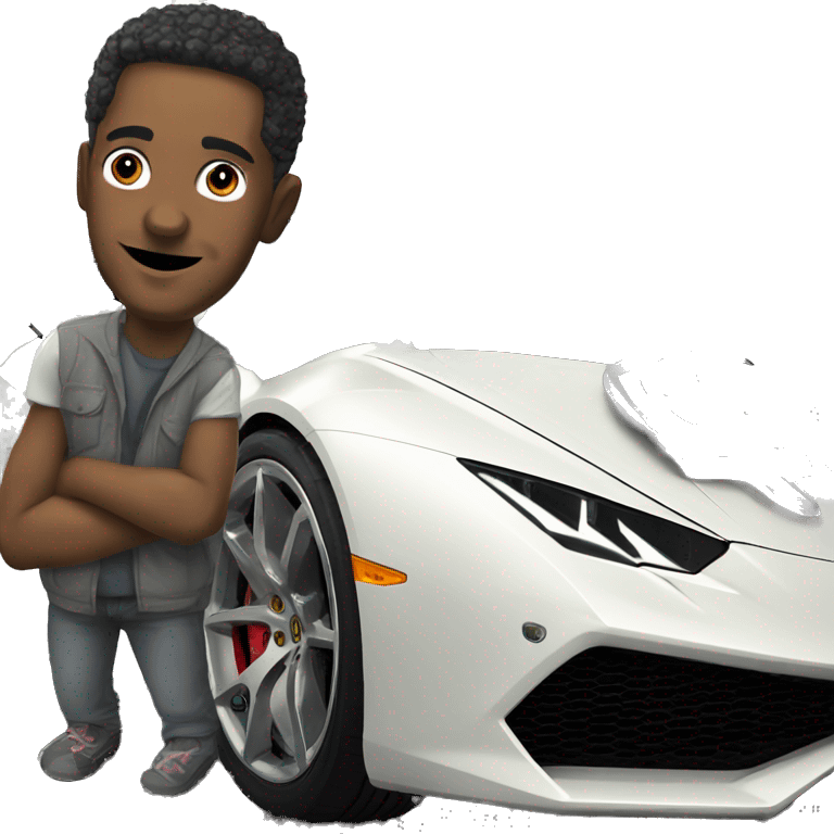 Lamborghini huracan emoji