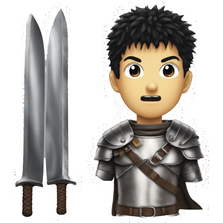 Guts from Berserk  emoji