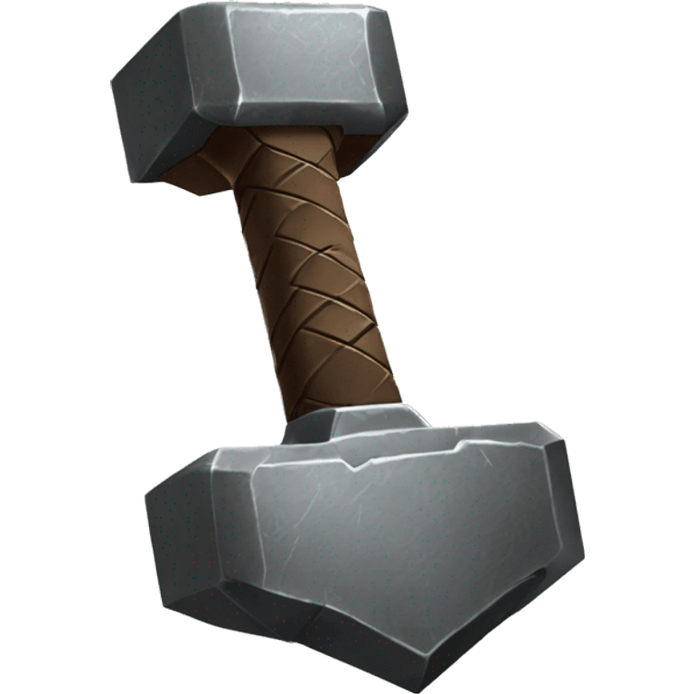 Thor’s hammer mjolnir emoji