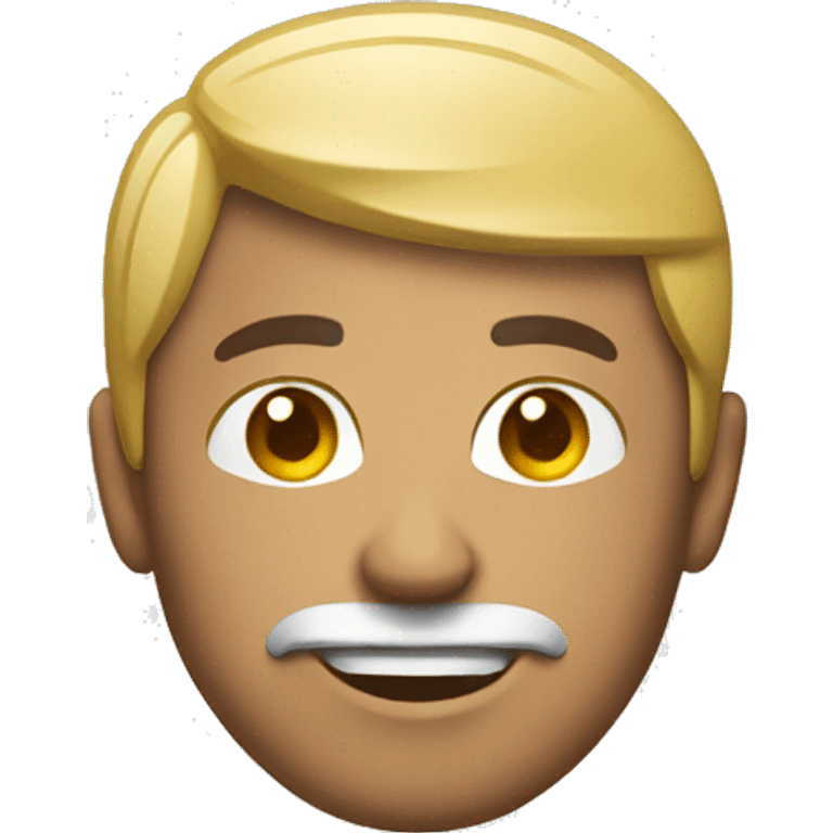 man with laptop front view white skin emoji