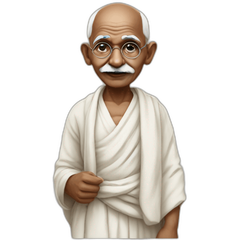 Mahatma Gandhi  emoji