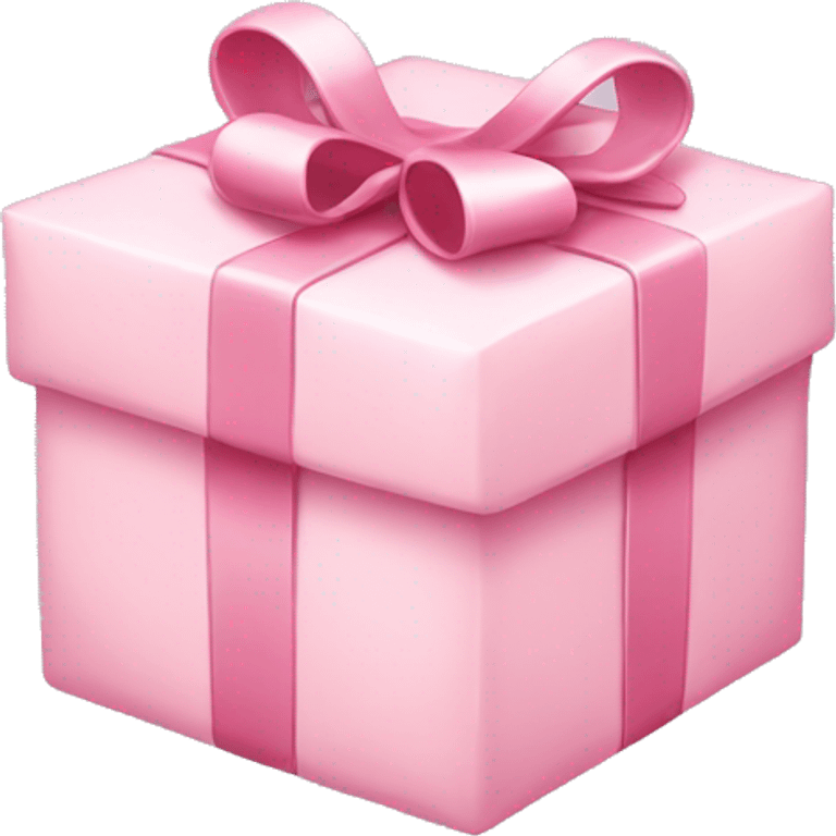 Light pink present emoji