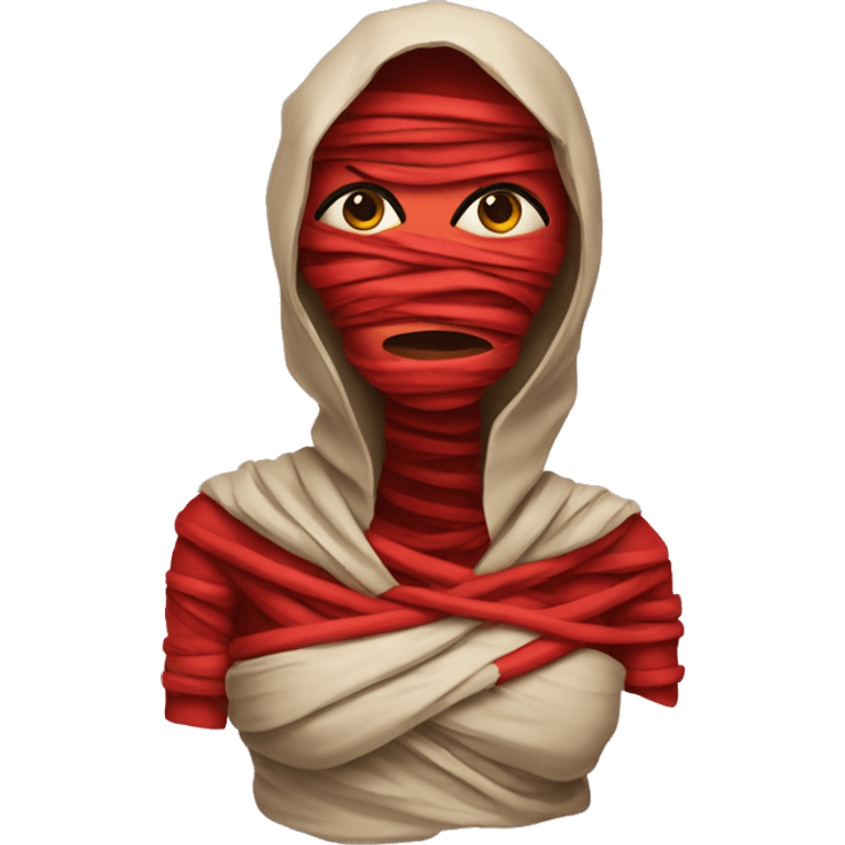 MUMMY IN RED emoji