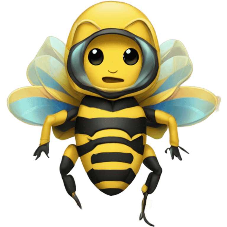 Flamboyantly gay Yellowjacket.  emoji