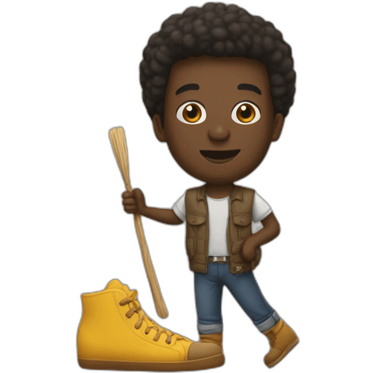 Cedric Doumbé avec une épine dans le pied emoji