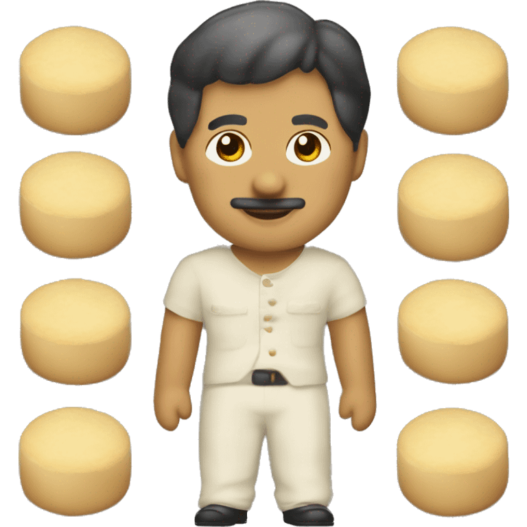 Pao de queijo emoji