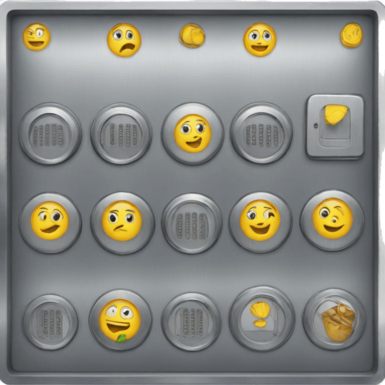 ELEVATOR buttons emoji