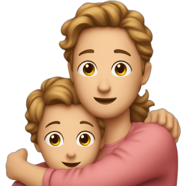 son huggin mom emoji