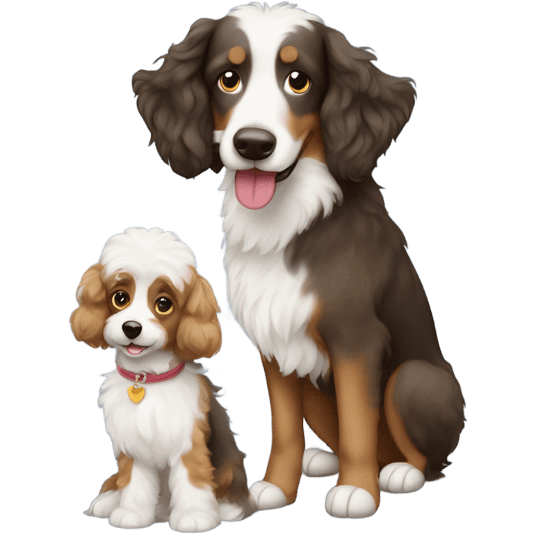 poodle and australian shepard emoji