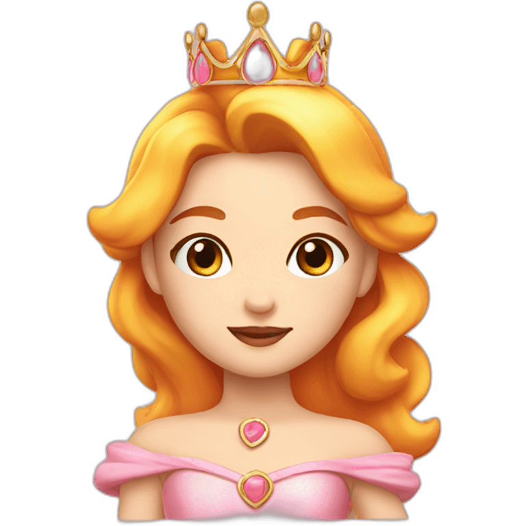 Princesse peach emoji