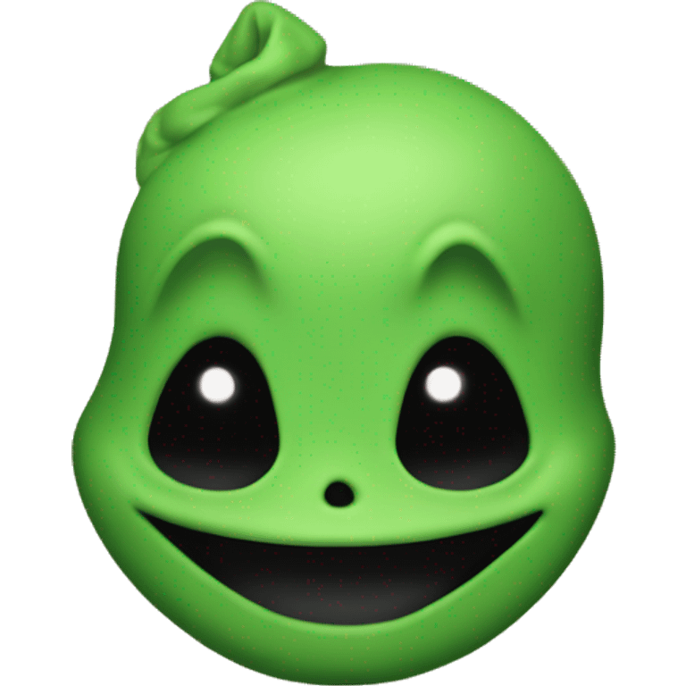 Baby Oogie boogie green emoji