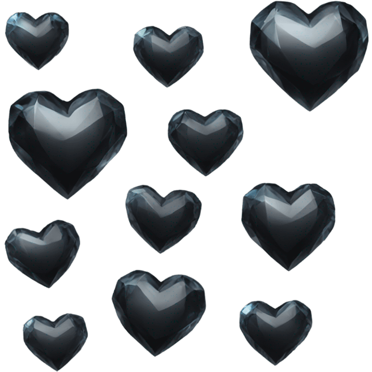 black heart crystal emoji