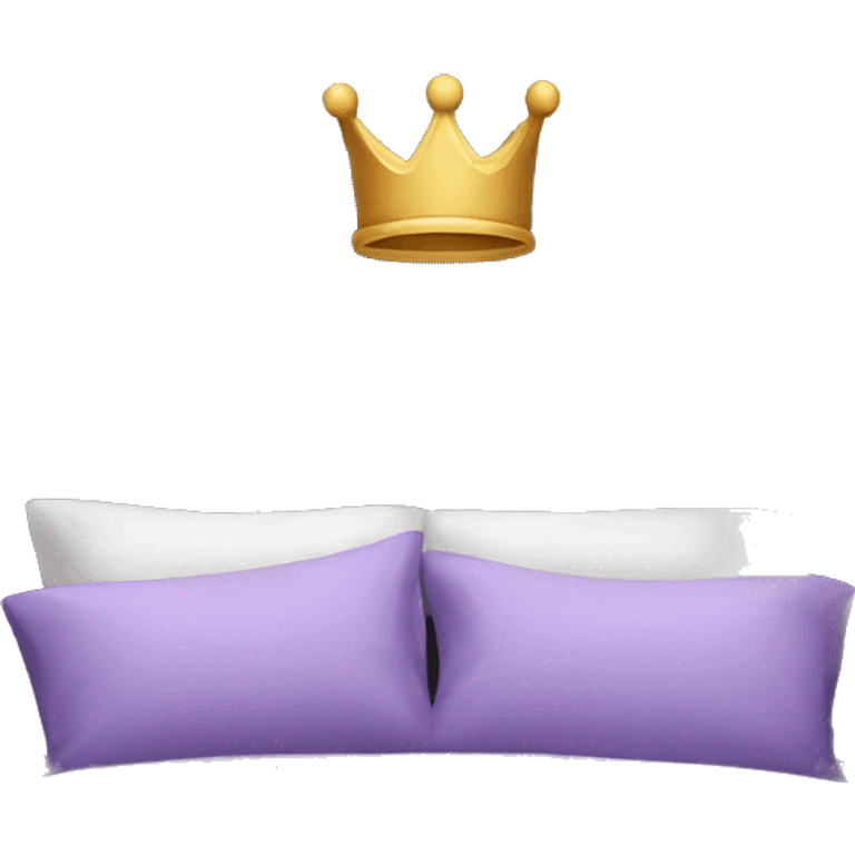 Purple king bed emoji