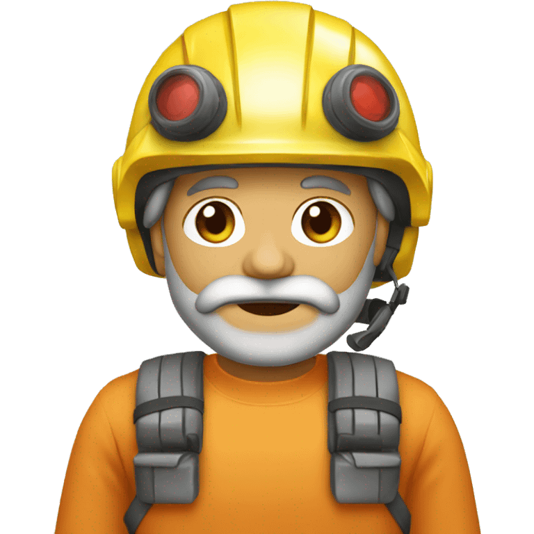 Lula com capacete emoji