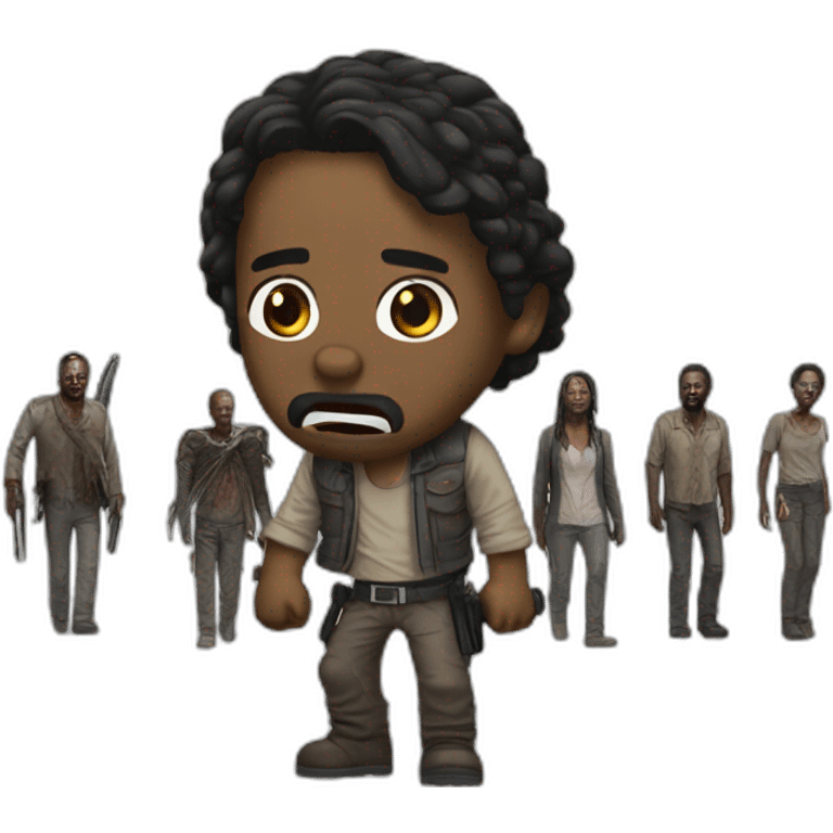 The walking dead emoji