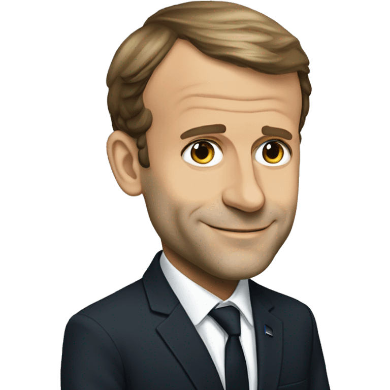 Emmanuel Macron emoji