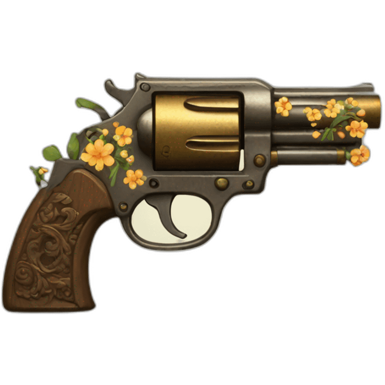 flower pistol emoji