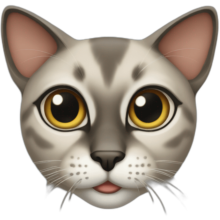 Cat siamois emoji