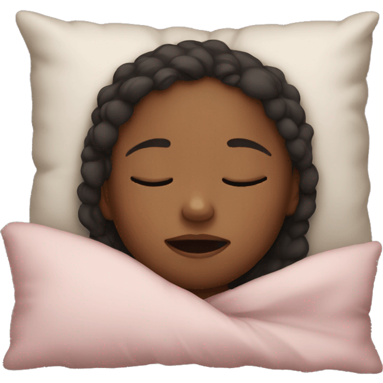 Sleeping girl emoji